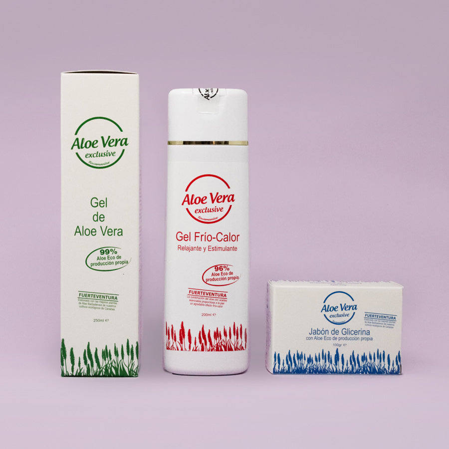 aloe vera gel kanaren Bestseller-Set – Aloe Vera Exclusive