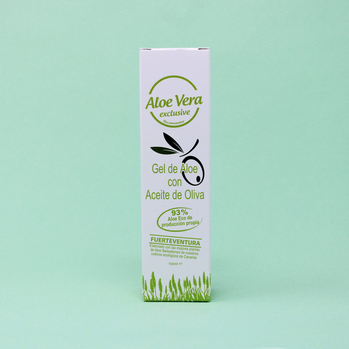 Gel de Aloe Vera con aceite de oliva, (100/250ml)
